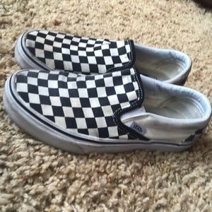 checkered vans
